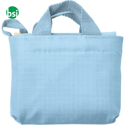 Shopping bag pieghevole in tessuto Oxford Wes - Immagine 8