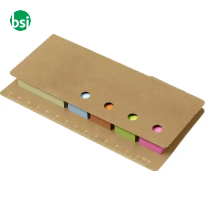 Set memo con righello personalizzabile Riva - Immagine 2