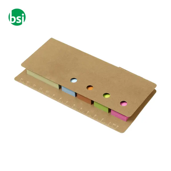 Set memo con righello personalizzabile Riva -  2