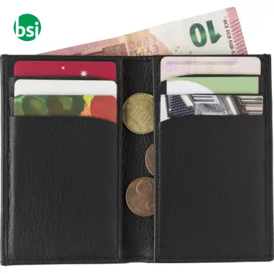 Porta carta di credito RFID in pelle Roy - Immagine 3