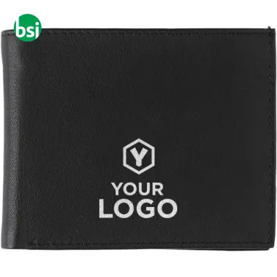 Portafoglio RFID in pelle personalizzabile Yvonne - Immagine 5