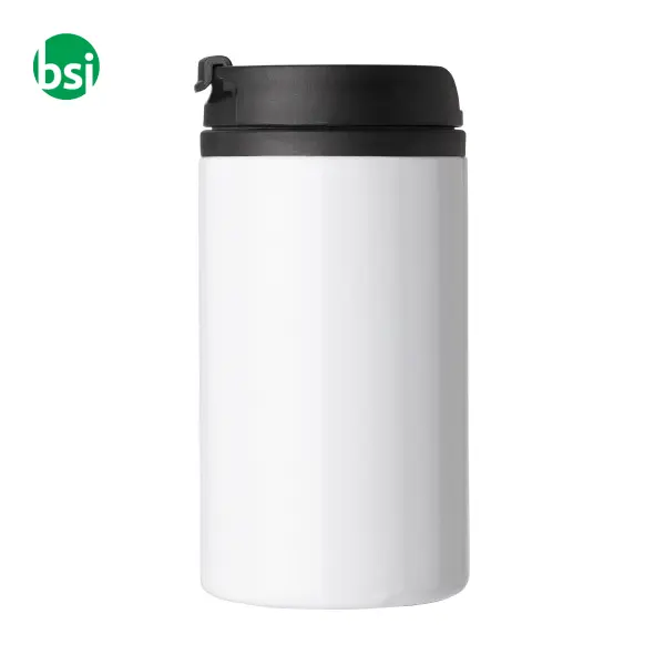 Tazza termica in acciaio inox personalizzata 300ml Gisela -  3