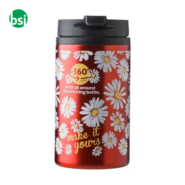 Tazza termica in acciaio inox personalizzata 300ml Gisela -  9