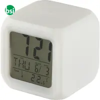 Sveglia a forma di cubo in HIPS Leona