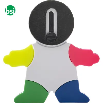 Evidenziatore personalizzabile omino Ella - Immagine 2