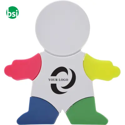Evidenziatore personalizzabile omino Ella - Immagine 6