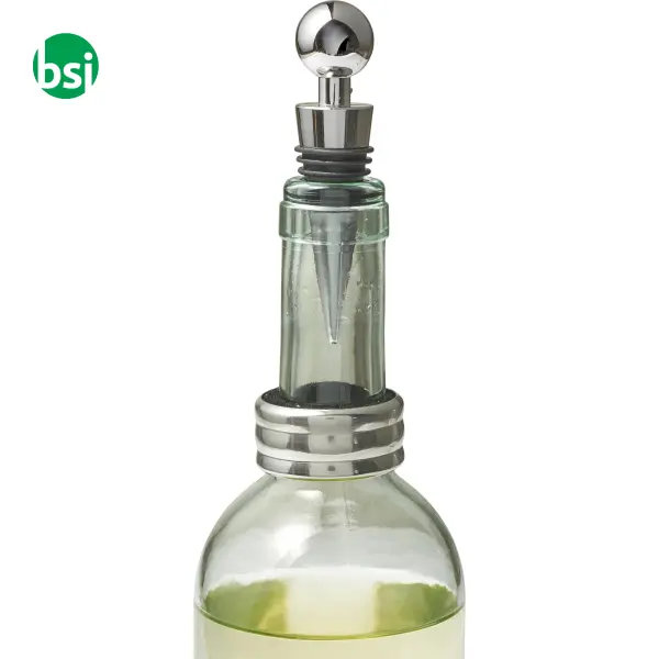 Set da vino 4 accessori in acciaio inox Jeremy -  4