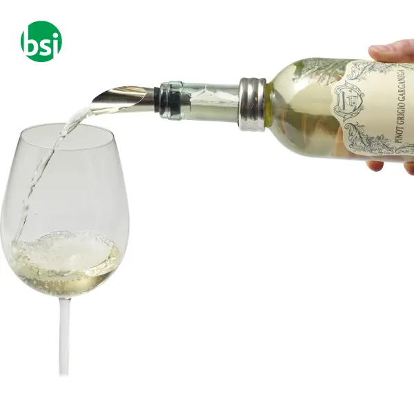 Set da vino 4 accessori in acciaio inox Jeremy -  6