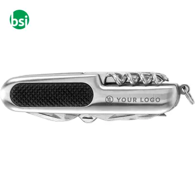 Coltellino tascabile 10 funzioni in acciaio inox - Immagine 3