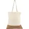 Shopping bag in cotone con base in sughero Dalia - Anteprima 1
