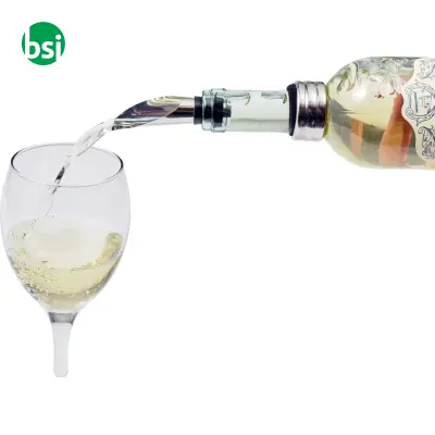 Set vino in bamboo ed acciaio inox Gareth - Immagine 6