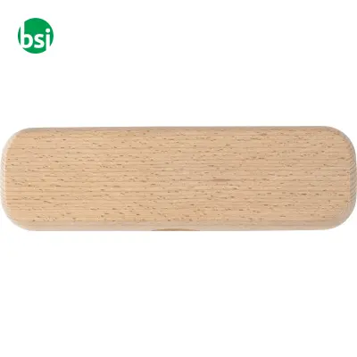 Parure personalizzabile in legno di faggio Oliviero - Immagine 4