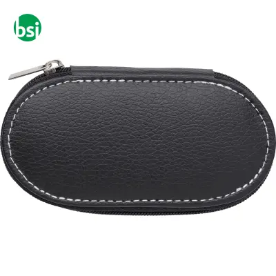 Set manicure in acciaio inox con custodia Blake - Immagine 2