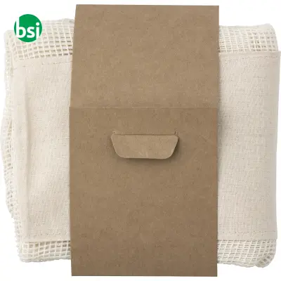 Set zaini riutilizzabili in cotone biologico Adele - Immagine 2