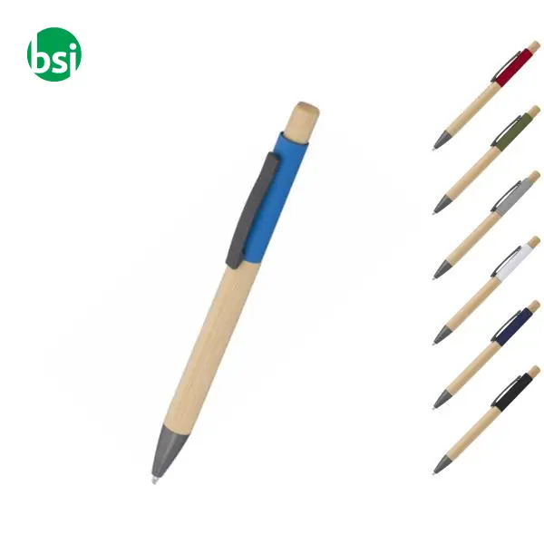 Penna a sfera in bamboo Cesar -  1