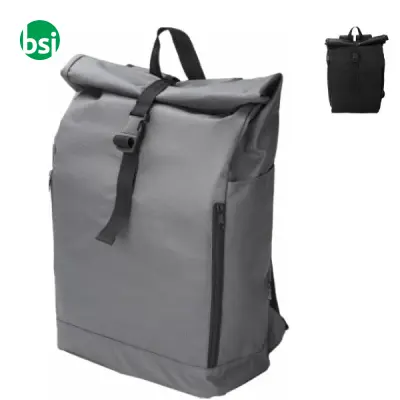 Zaino rolltop in poliestere rPET Evie