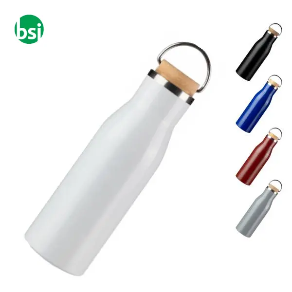 Borraccia in acciaio inox riciclato Aline -  1