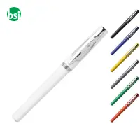 Penna roller in ABS con refill gel nero Karin