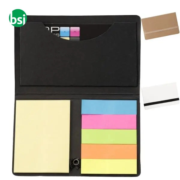 Set memo personalizzabile in vari colori Bjorn -  1