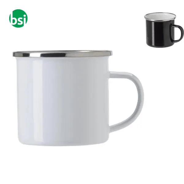 Bicchiere smaltato 350ml Jamaal -  1
