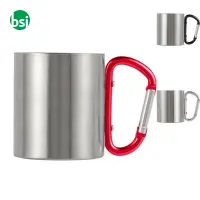 Tazza da viaggio personalizzata, acciaio inox 185ml Nella