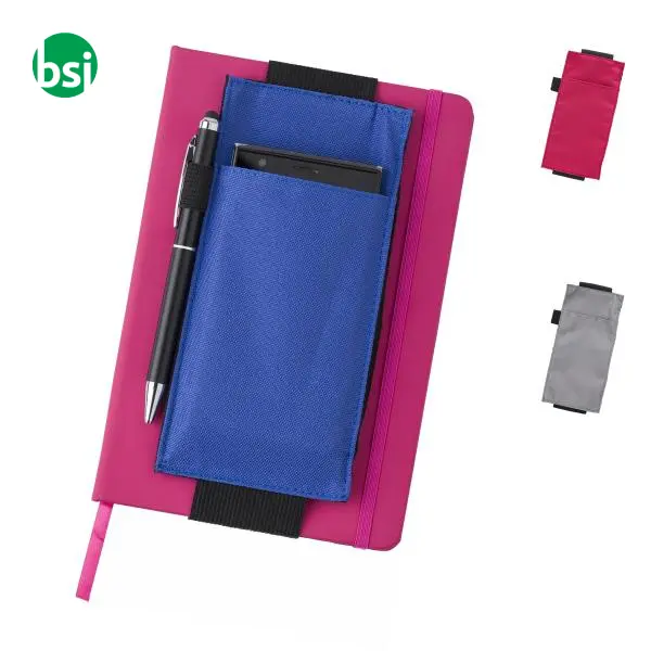 Custodia per taccuino A5-A6 in tessuto Oxford 900 Dallas -  1