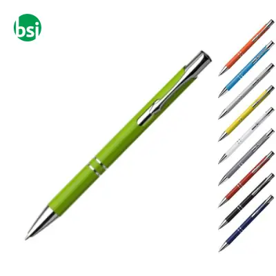 Penna a sfera in alluminio riciclato Kamari