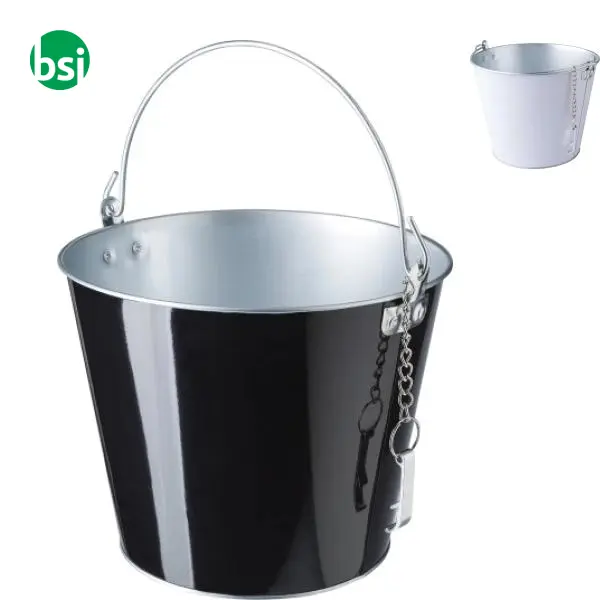 Secchiello per il ghiaccio in ferro e alluminio Corey -  1