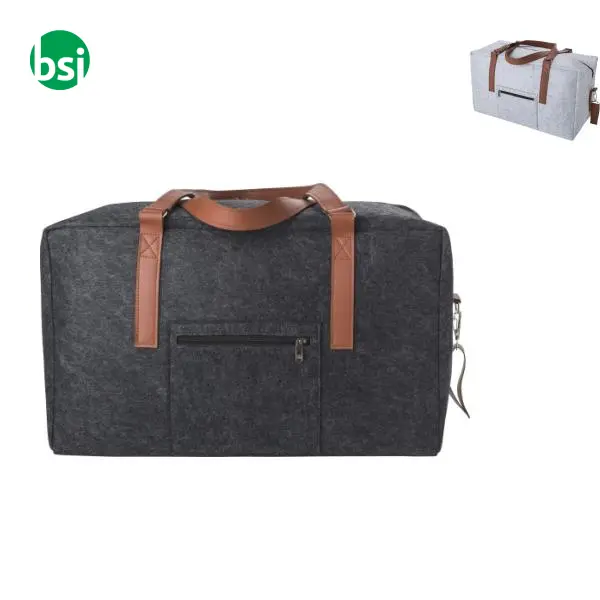 Borsa da viaggio in feltro rPET Natalie -  1