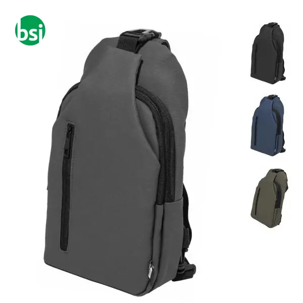 Borsa a tracolla PET riciclato CROBUD -  1