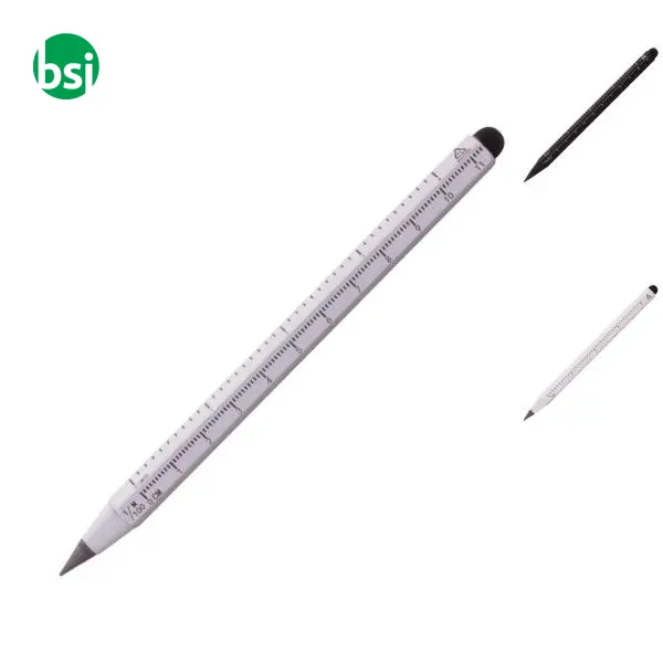 Penna Righello Senza Inchiostro In Alluminio Ruloid -  1