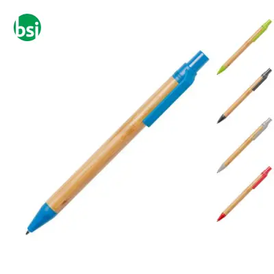 Penna a sfera in bambù SLOTHIC