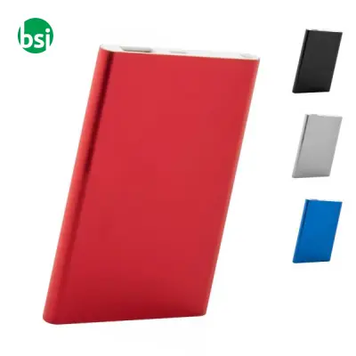 Usb Power Bank 4000 Mah FlatFour