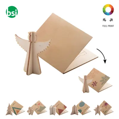 Biglietto Auguri Natalizio - Albero CREAX ECO