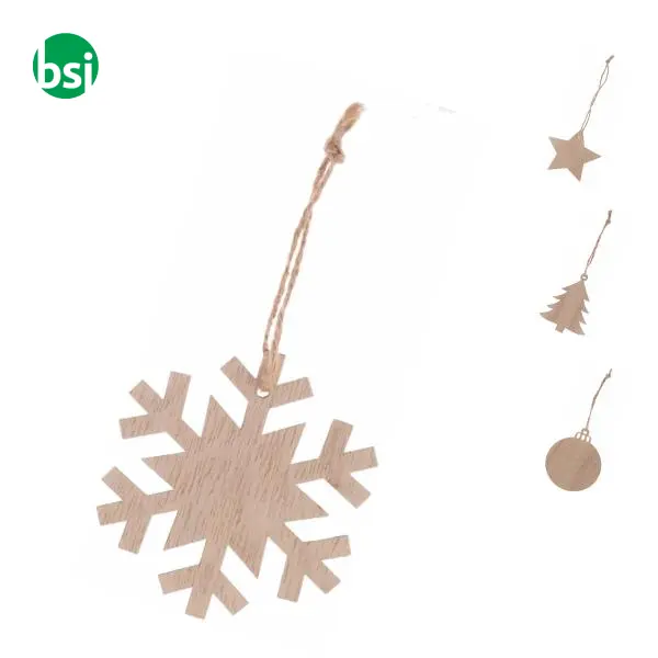 Decorazione natalizia stella personalizzata ROSVIK -  1