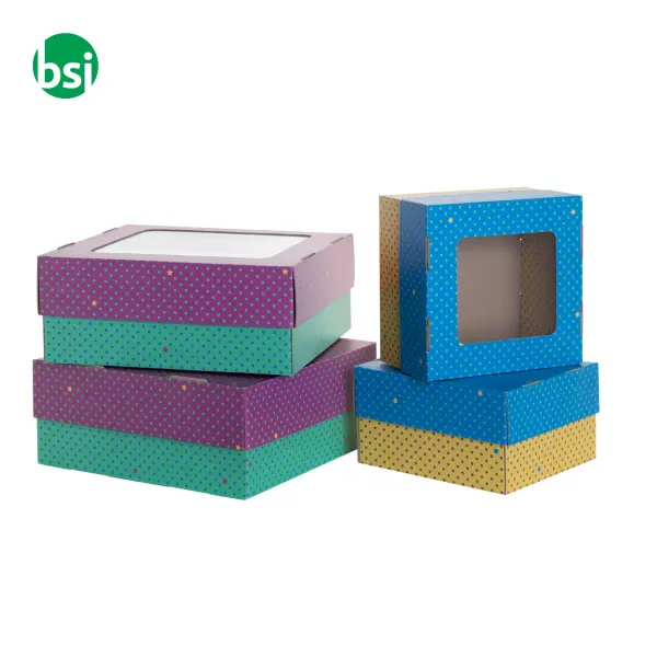Scatola bianca Regalo CBx Gift Box Window S -  4