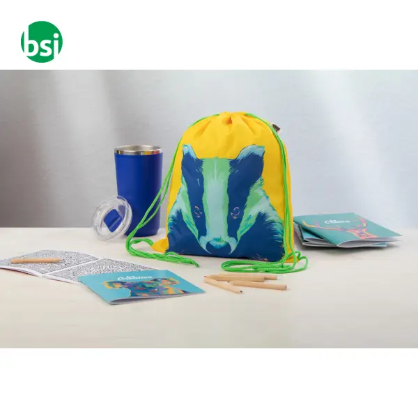 Sacca per bambini CREADRAW KIDS RPET -  12