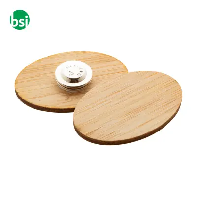 Spilla In Bamboo BooBadge - Immagine 11