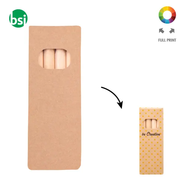 Set 4 Matite Personalizzabili Penxil 4 Eco -  1