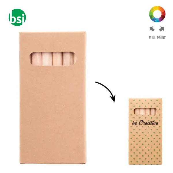 Set 6 Matite Personalizzabili Penxil 6 Eco -  1