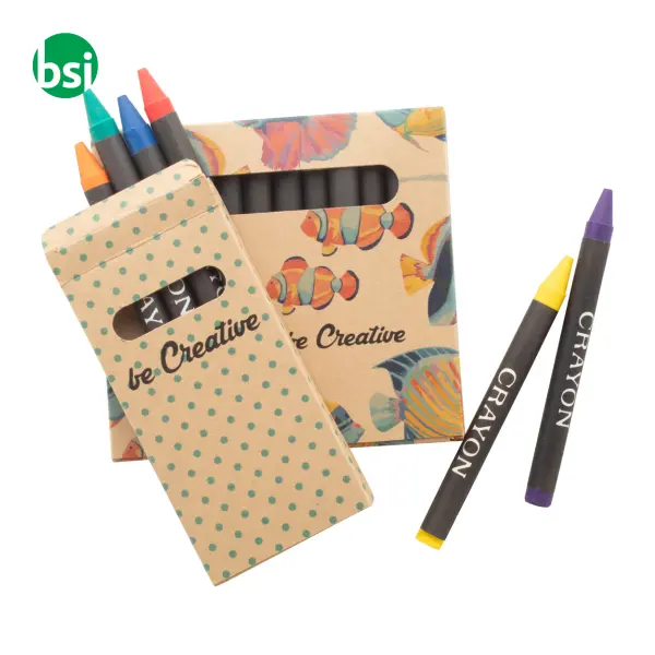 Set 6 Pastelli Personalizzabili Craxon 6 Eco -  3