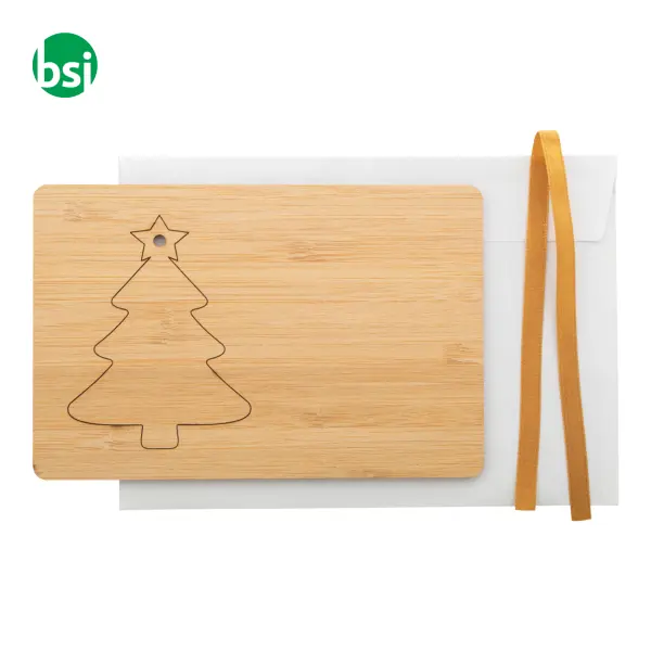 Biglietto Natalizio fiocco di neve BOOCARD -  6