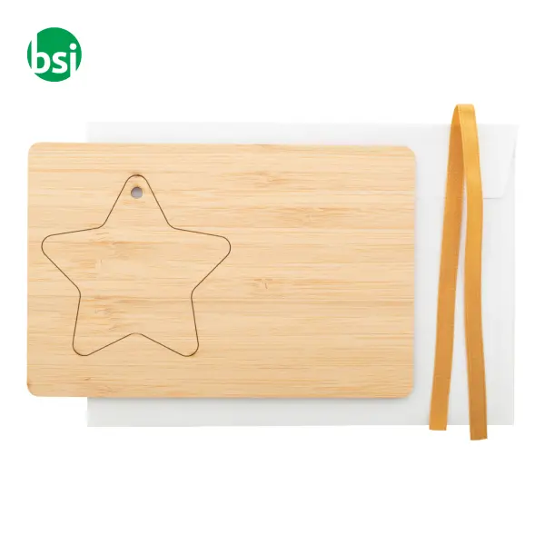 Biglietto Natalizio fiocco di neve BOOCARD -  7