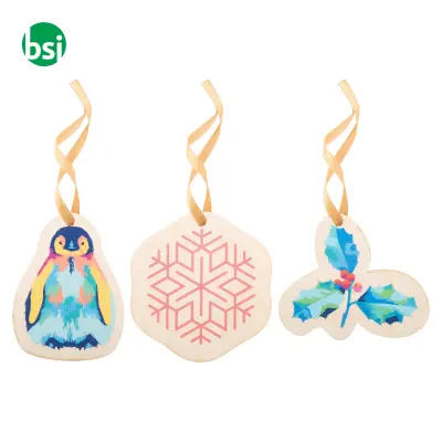 Decorazioni per albero di Natale CREAJUL WOOD - Immagine 10