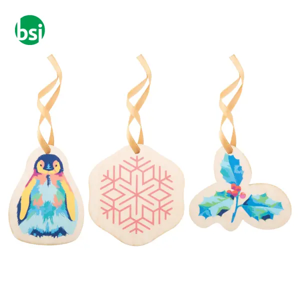 Decorazioni per albero di Natale CREAJUL WOOD -  10