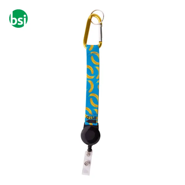 Portachiavi personalizzabile SUBINER YOYO RPET -  8