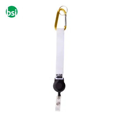 Portachiavi personalizzabile SUBINER YOYO RPET - Immagine 2