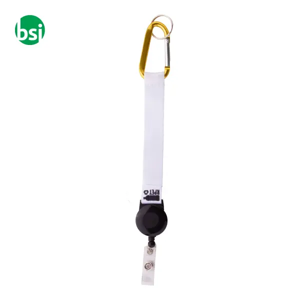 Portachiavi personalizzabile SUBINER YOYO RPET -  2