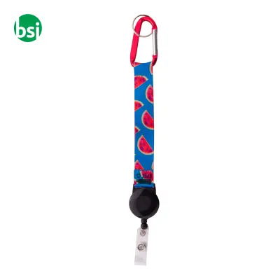 Portachiavi personalizzabile SUBINER YOYO RPET - Immagine 9