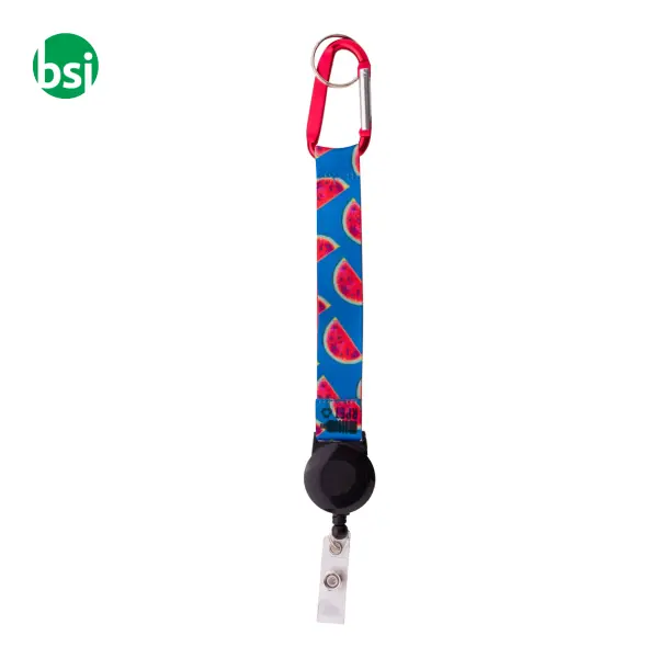 Portachiavi personalizzabile SUBINER YOYO RPET -  9